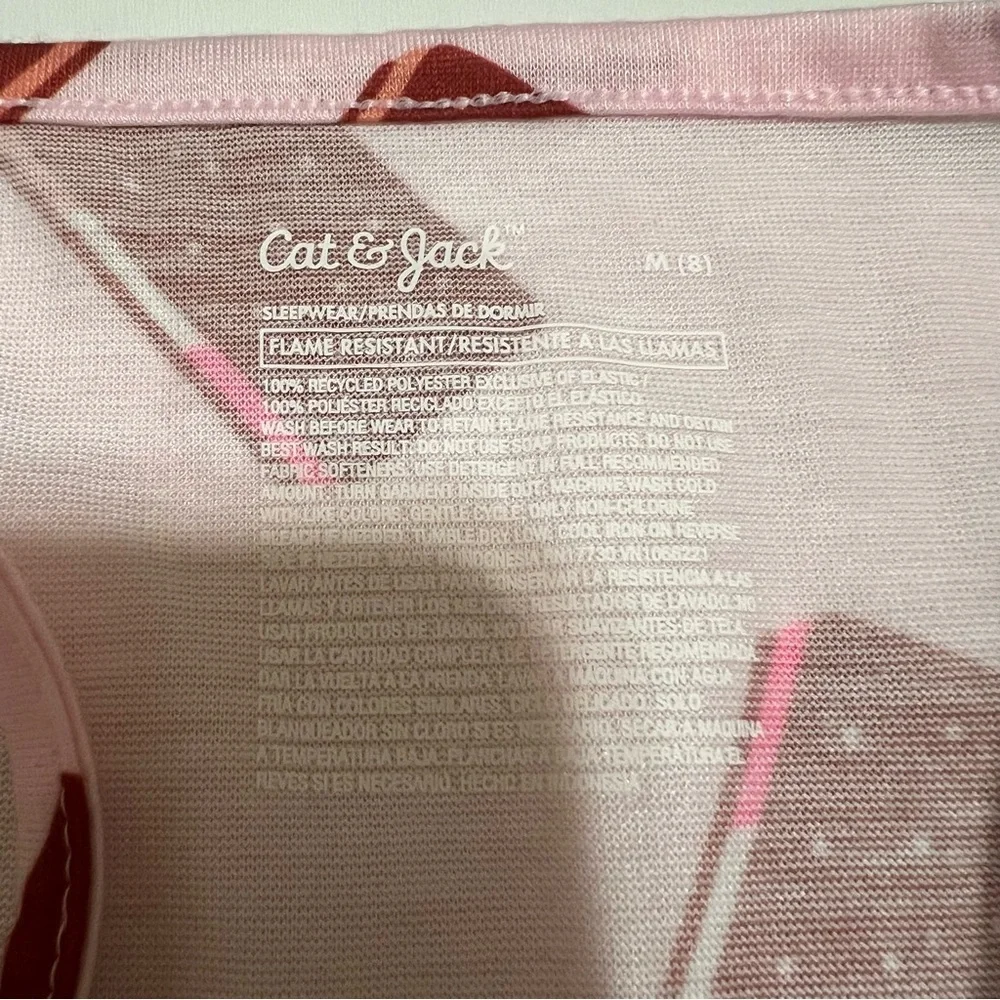 ❤️3/$15 NWT Cat & Jack Girls Pink Ice Cream Print Top